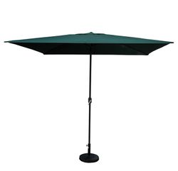 Parasol garden aluminio de 3x2 metros color verde