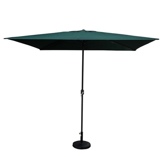 Parasol garden aluminio de 3x2 metros color verde