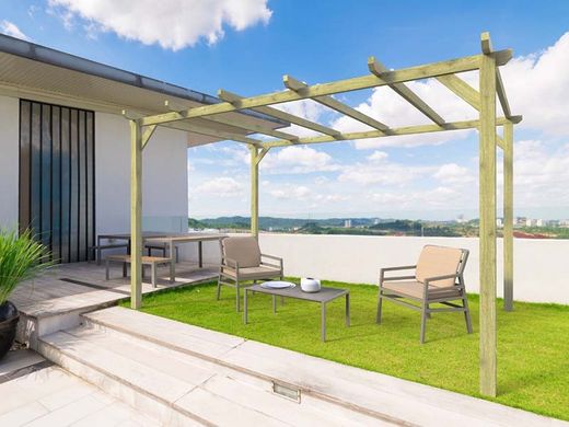 Pérgola de madera 300x300 BARCELONA de Maderland