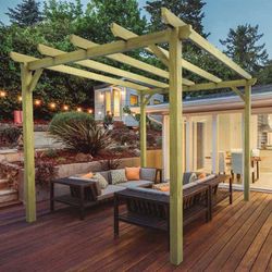 Pérgola de madera 300x300 CAMBADOS de Maderland
