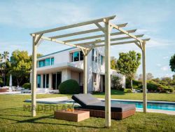 Pérgola de madera 510x300 LEON de Maderland