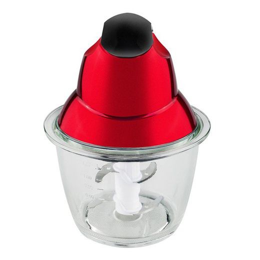 KUKEN Zerkleinerer aus rotem Glas