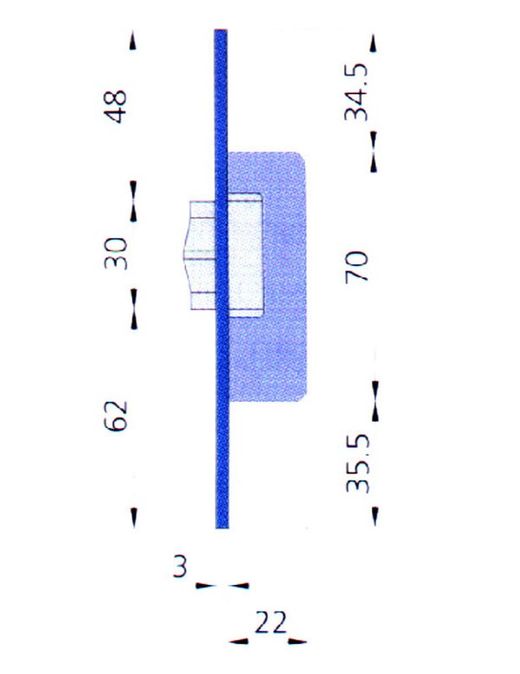Loquet 16 MM