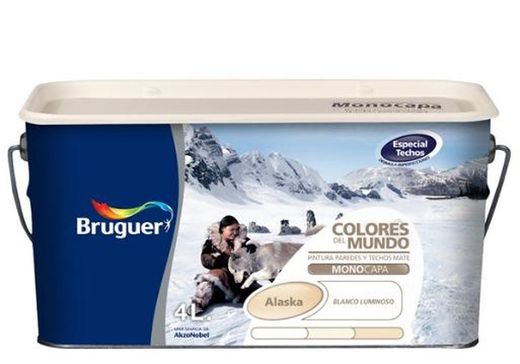 Matt cores de tinta plástica Mundial Bruguer