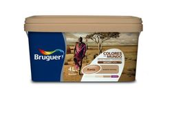Matt cores de tinta plástica Mundial Bruguer
