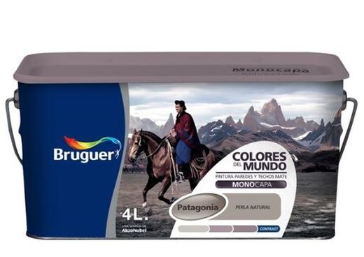 Matt cores de tinta plástica Mundial Bruguer