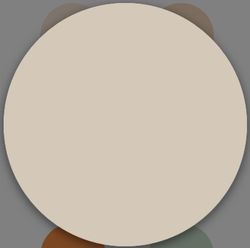 1 Schicht matte Kunststofffarbe Titan