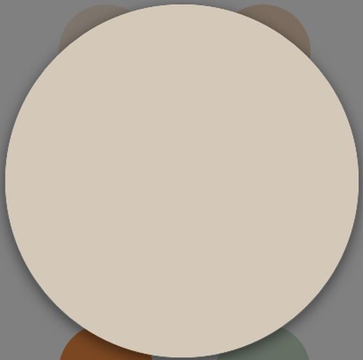 1 Schicht matte Kunststofffarbe Titan