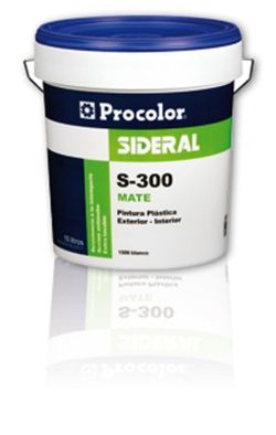Pintura Plastica Mate S-300 4 L