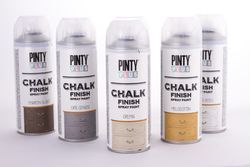 Pintura Spray Tiza Negro Plomo 400 ML