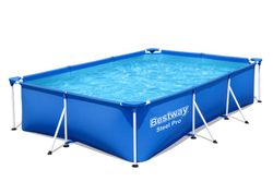 Piscina Desmontable Tubular Bestway Steel Pro 300x201x66 cm sin depuradora 56404