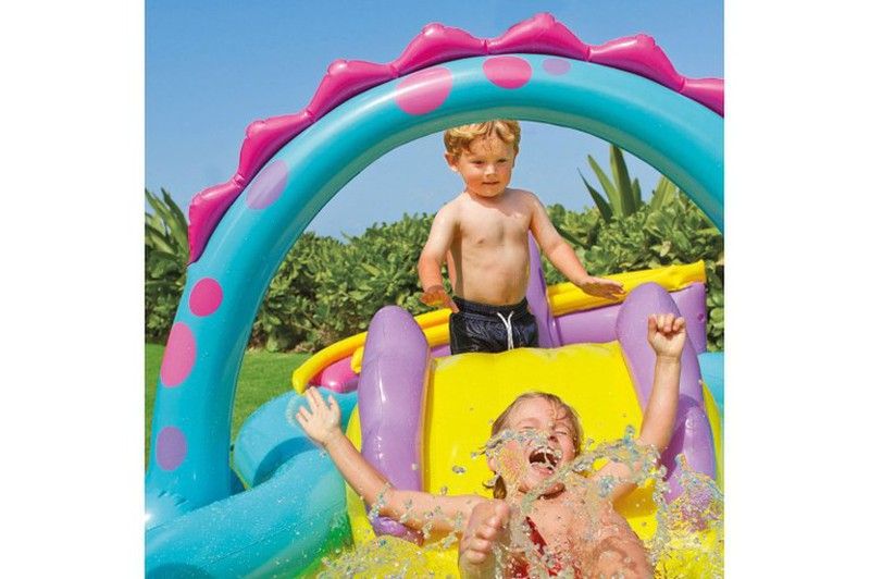 piscina inflável infantil Intex 57135 Dinocland — Bricowork