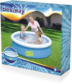 Runder aufblasbarer Pool 152x38 ref. 57241