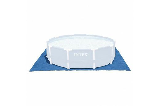 Sequoia Spirit piscine imitation panneaux de bois graphite cadre piscines Intex