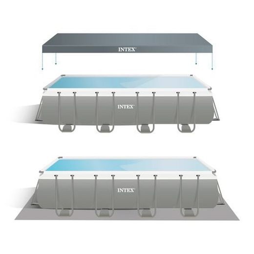 Piscinas Ultra Frame Rectangular Intex