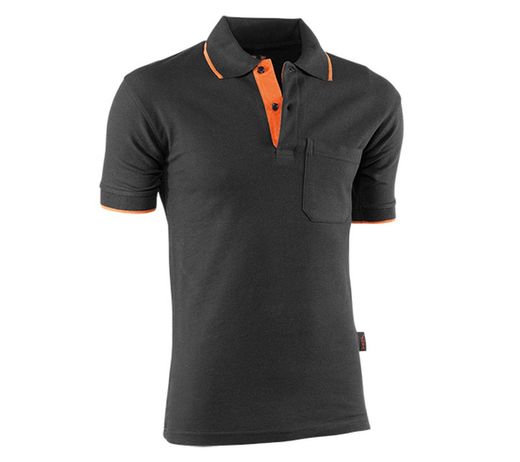Polo M / Court Coton Noir M