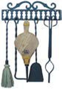 Imex fireplace tool holder 5 pzas.mod.10019