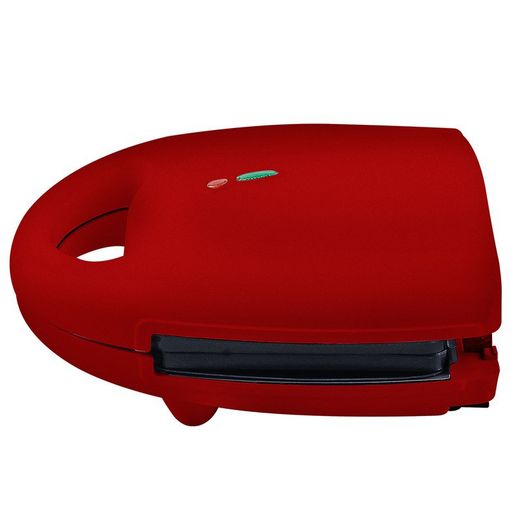 KUKEN roter Sandwichmaker mit doppelter abnehmbarer Platte