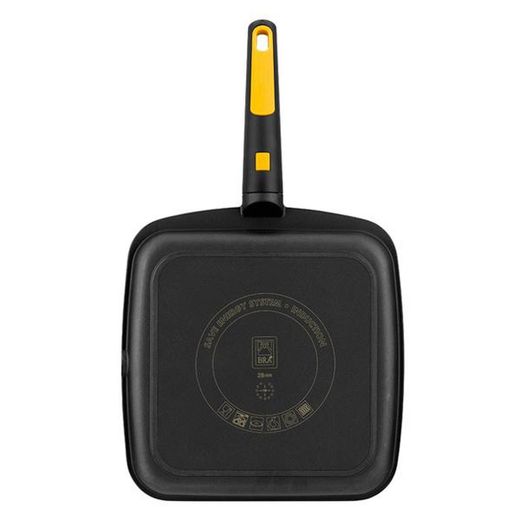 Fast click gestreepte grillpan 28 cm. beha
