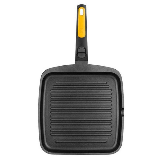 Fast click gestreepte grillpan 28 cm. beha
