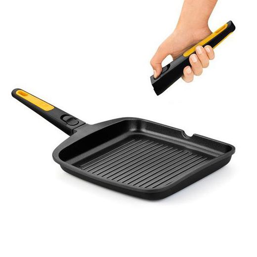 Fast click gestreepte grillpan 28 cm. beha