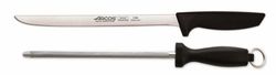 Set cuchillo y chaira jamonero de Arcos