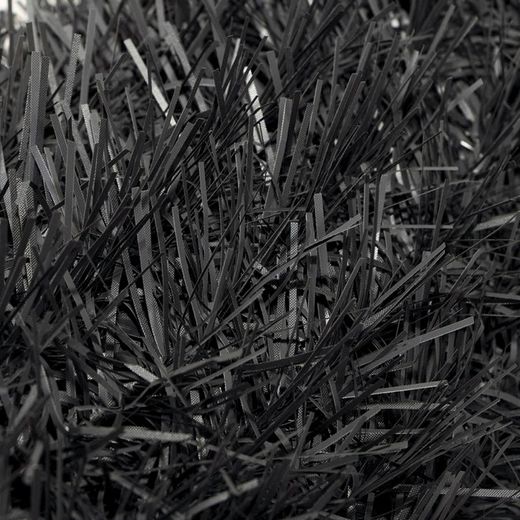 Seto decorativo artificial hidegraphite  color antracita de nortene
