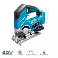 Sierra de calar inalámbrica de 20 V de Koma Tools