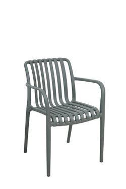 Proger groene polypropyleen tuinstoel