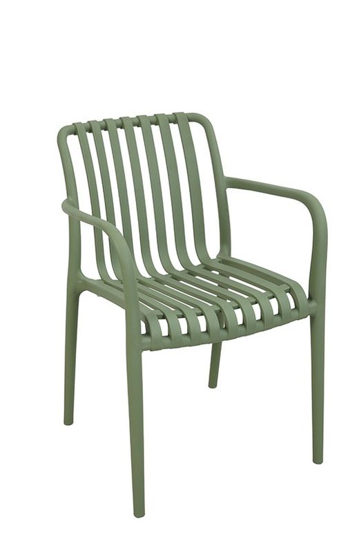 Proger groene polypropyleen tuinstoel