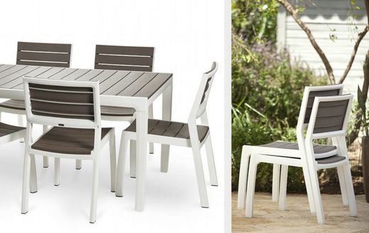 harmonie stoel in cappuccino keter