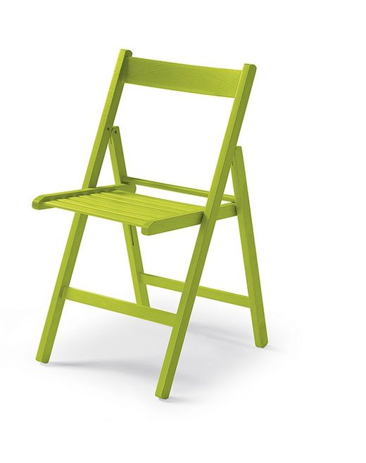 Silla madera plegable de colores Buiani