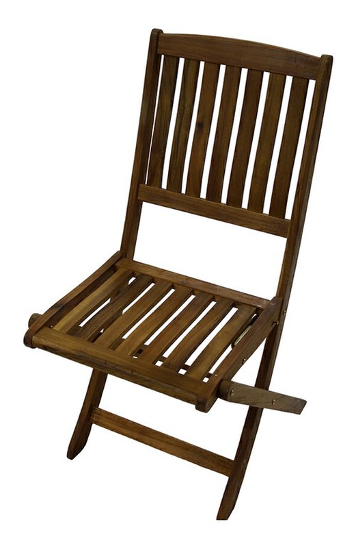 Sillas plegables de madera plegable para patio, silla plegable de madera  maciza de acacia, fácil montaje, sillas para fogata para interiores y