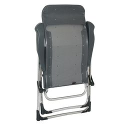 Antraciet kleur AL-215 crêpe positie fauteuil