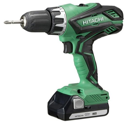 Taladro combinado a batería DV18DJL de Hitachi