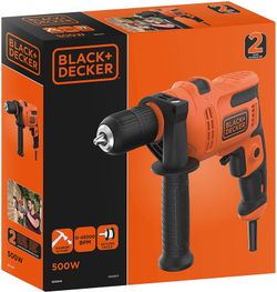 Taladro percutor 500W Black & Decker