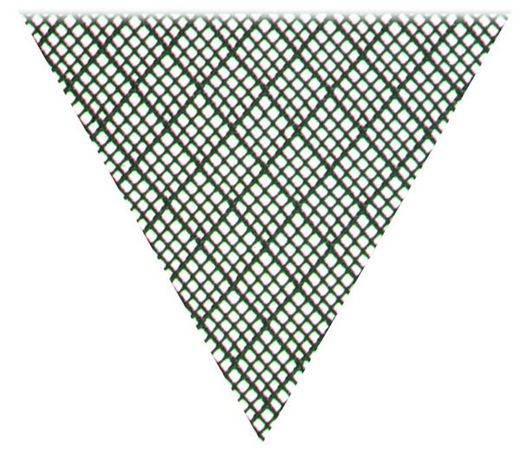 Weißes Moskitonetz (Meter) 100 CM