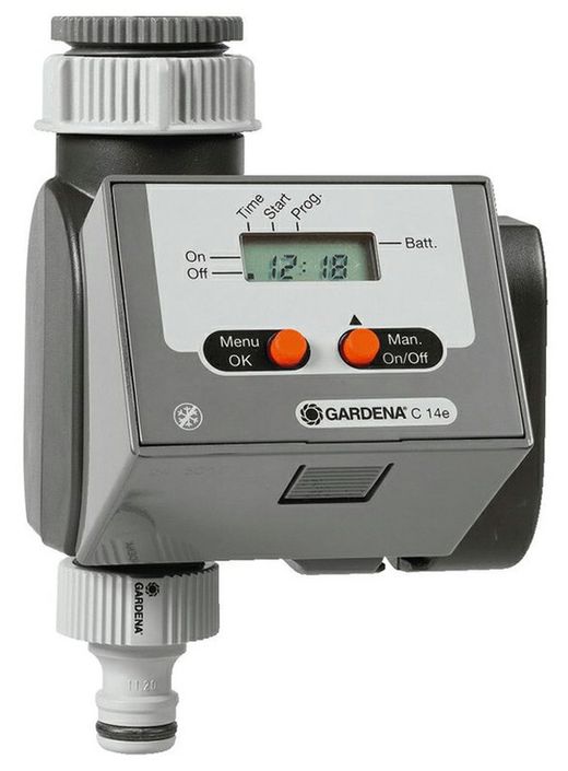 Temporizador programador de riego T14E Gardena