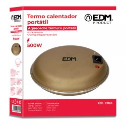 Termo calentador portatil de 500W de Edm