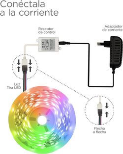 RGB-kleuren LED-stripafstandsbediening