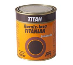 Titanlak esmalte laca satinada de poliuretano de titan