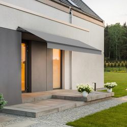 Toldo retráctil gris classic  3x2 m