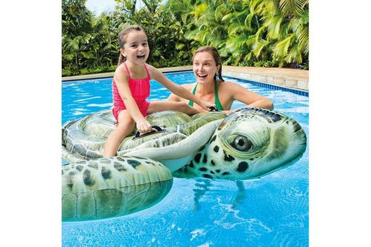 Opblaasbare schildpad realistisch effect intex 57555