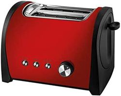 Tostador 2 ranuras rojo tacto frio de KUKEN