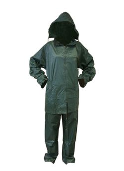 Traje Agua Ingeniero Pvc Verde XL