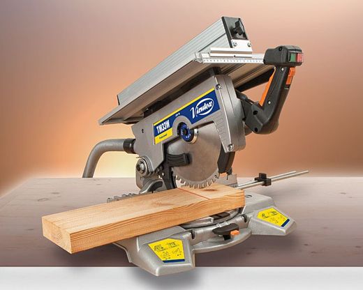 Scie à onglet pliante avec table supérieure TM33W en virutex