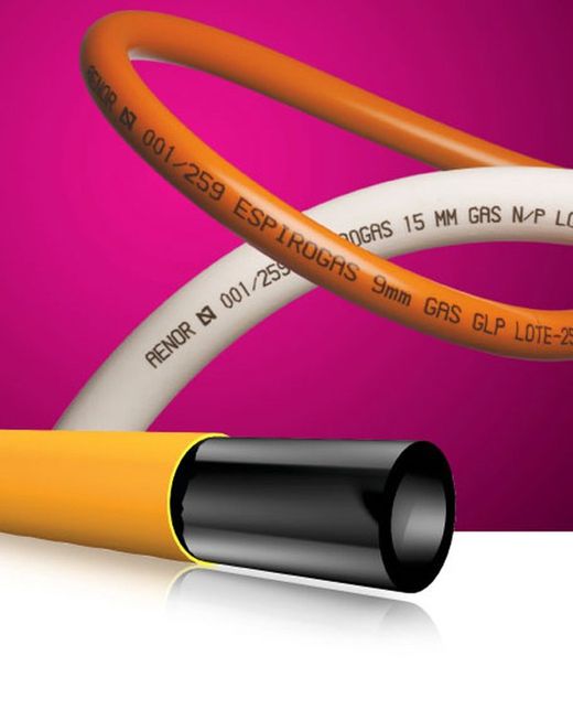 BButane 1,5 Mt de long tube avec des pinces Espiroflex