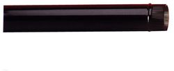 Vitrified tube 1mt black Exojo