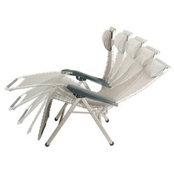 Geweldig relax ligbed in crêpe met standen in antraciet kleur AL-232