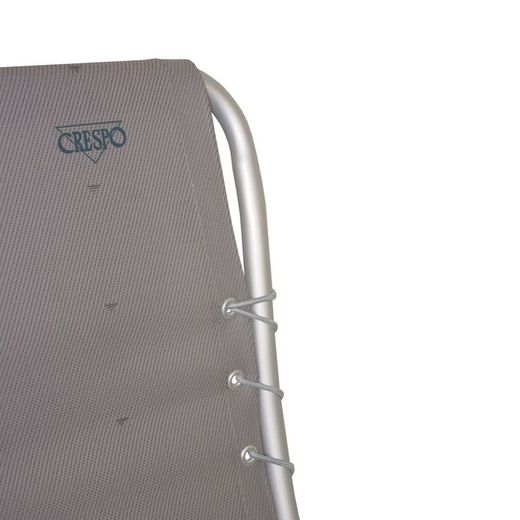 Geweldig relax ligbed in crêpe met standen in antraciet kleur AL-232